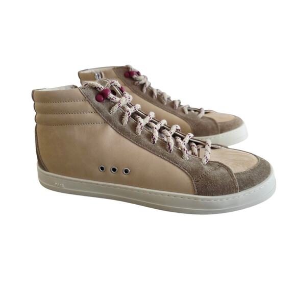 P448 Skate High Top Sneaker Men\'s 8-8.5 US / 40EU Havana/ Beige main image 4